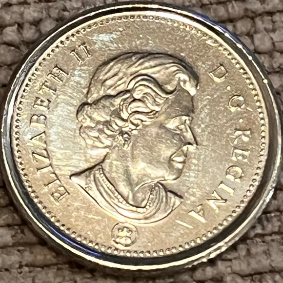 Silver Skull Coin Accessory - Picture 4 of 9